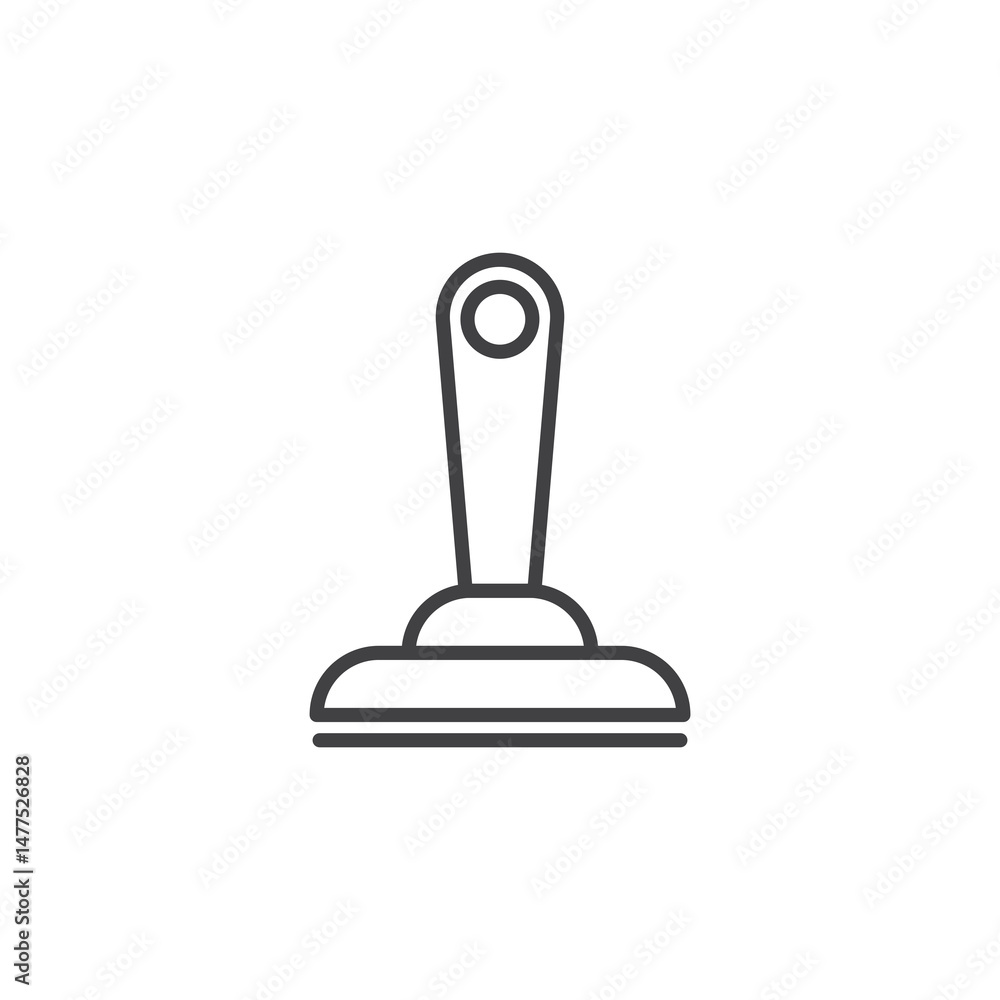 Stamp Icon. symbol for mobile concept and web design. Stamp Icon. symbol for mobile concept and web design.