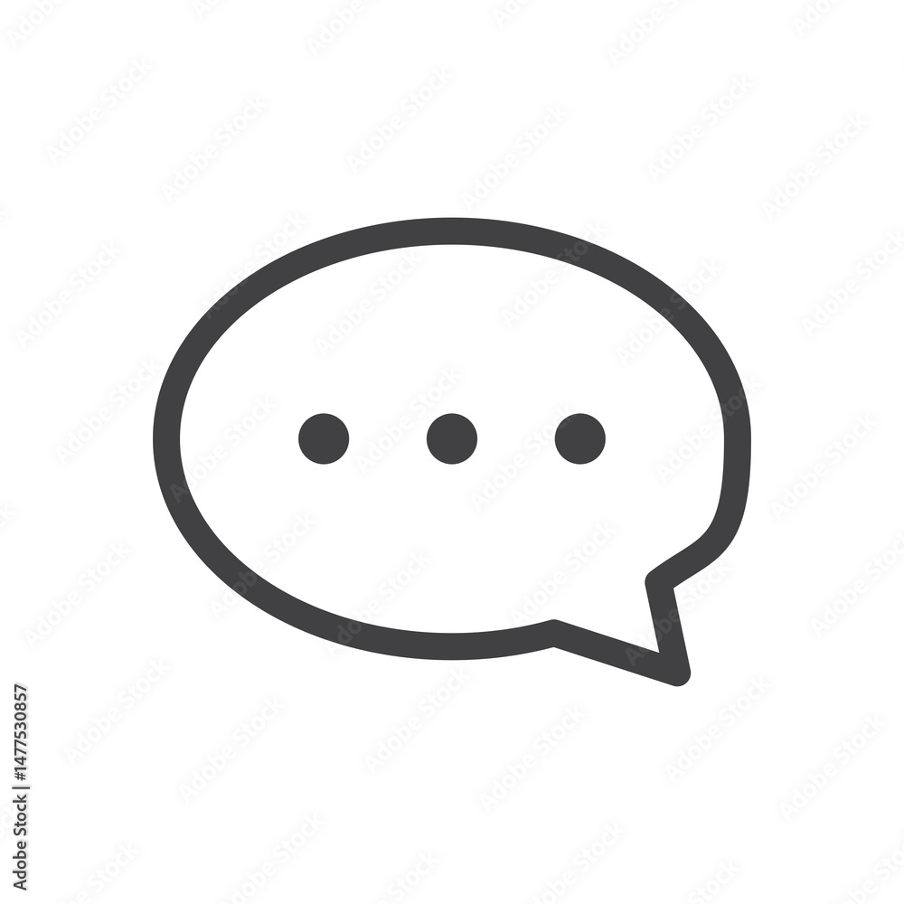 Comment Icon. symbol for mobile concept and web design. Comment Icon. symbol for mobile concept and web design.