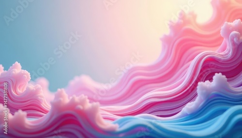 Abstract swirls of pastel colors create a soft, dreamy backdrop , soft, pastel