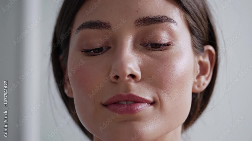 Subtle changes in her facial expressions convey a sense of contemplation, perhaps reflecting on a personal matter or considering a decision, isolated on a white background Subtle changes in her facial expressions convey a sense of contemplation, perhaps reflecting on a personal matter or considering a decision, isolated on a white background