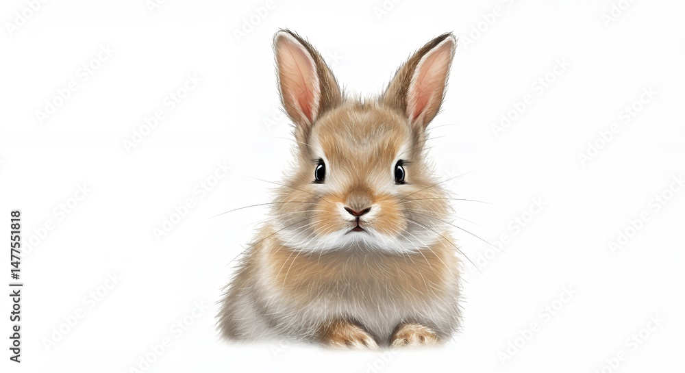 Obraz premium Rabbit portrait