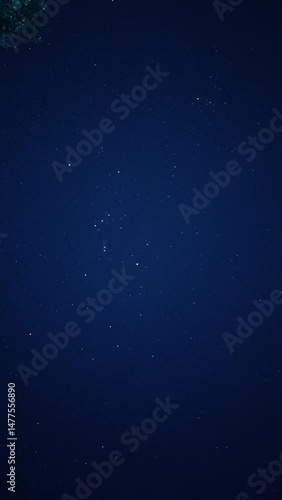 abstract blue background with stars