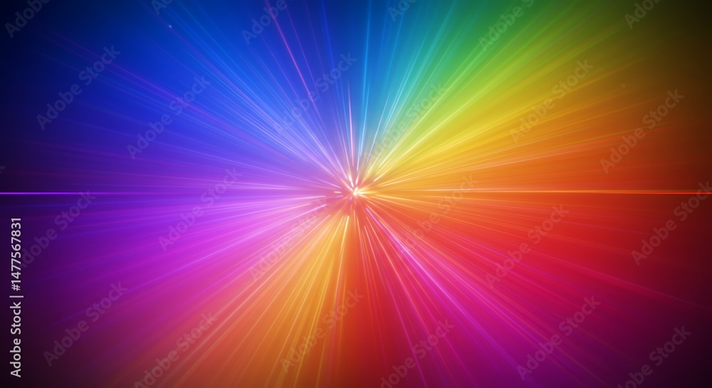 Obraz premium Chromatic Radiance