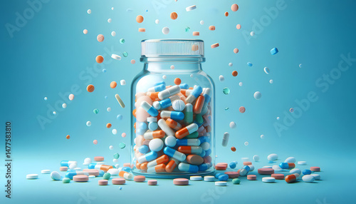 약병 속 알약들