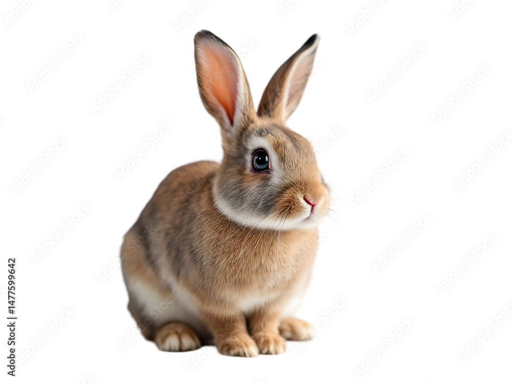 Adorable Brown Rabbit Sitting Isolated Black Background Studio Shot Cute Fluffy Bunny Pet Animal Wildlife Nature Photography Easter Symbol long ears eyes soft Adorable Brown Rabbit Sitting Isolated Black Background Studio Shot Cute Fluffy Bunny Pet Animal Wildlife Nature Photography Easter Symbol long ears eyes soft