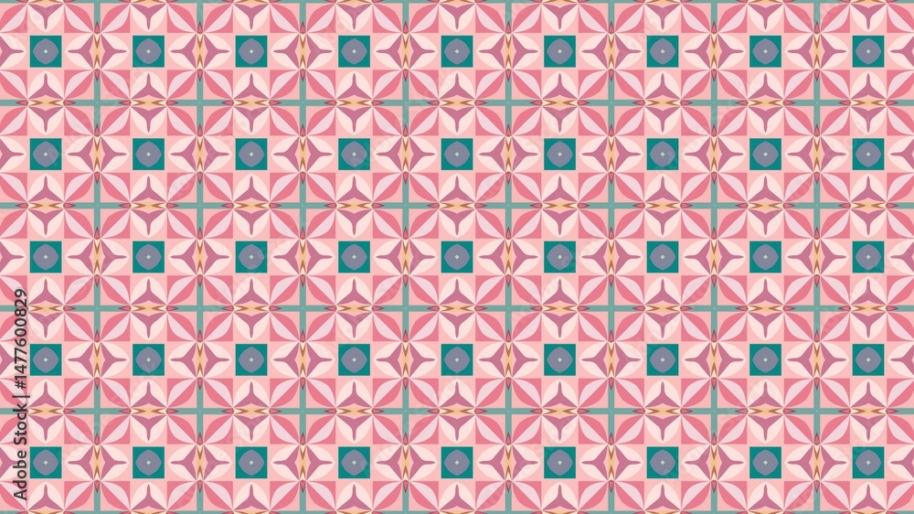 Fototapeta premium fabric motif. seamless pattern. wallpaper. background. HD