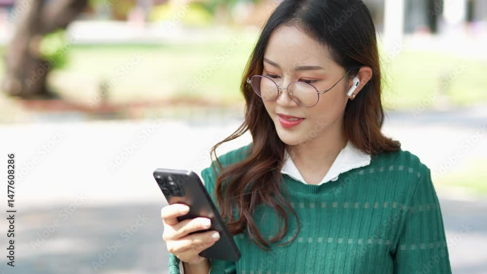 A young student intently plays with her laptop and phone. Dressed warmly, she finds peace in the outdoors. A young student intently plays with her laptop and phone. Dressed warmly, she finds peace in the outdoors.