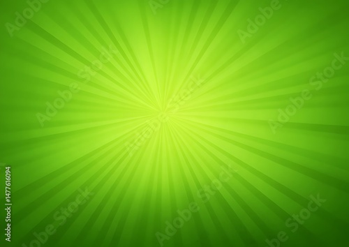 Vibrant Green Sunburst Background Design Perfect for Spring Themes Websites Presentations and Digital Projects