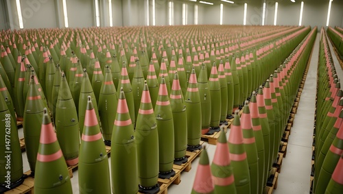 shells, factory, army, war, artillery