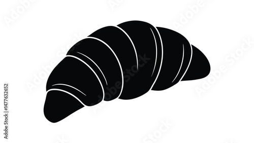 Croissant with Flaky Layers
