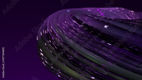 3d rendered Abstract Background Animation