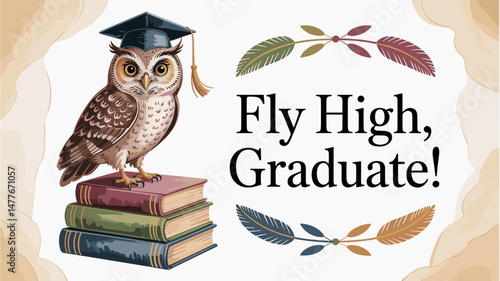 Graduation Celebration Illustration