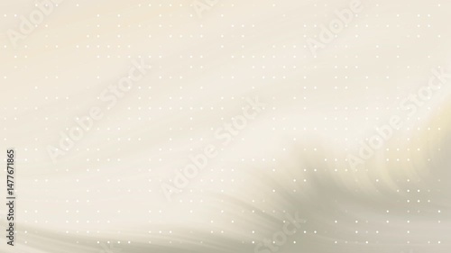 Beige Gradient Soft Flow Background with Blink Particle, ideal for fashion product, skin care, beauty, elegant designs, and presentations with a dynamic and stylish look