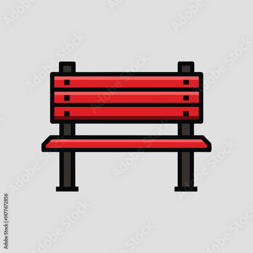bench vector