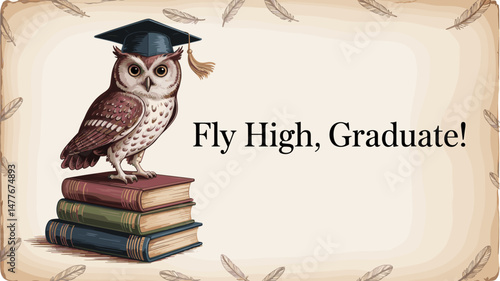 Graduation Celebration Illustration
