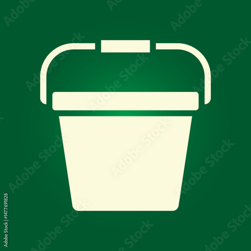 Bucket trendy artwork magnificent abstract vector illustration colorful useful design