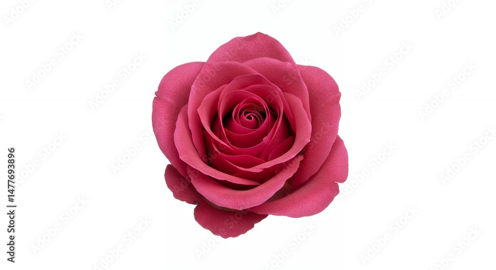 Close up of vibrant pink rose Close up of vibrant pink rose