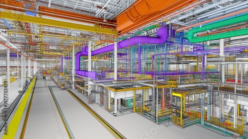 BIM-Driven Building Design: Using digital tools for precise planning and streamlined execution, enhancing construction projects with BIM technology.