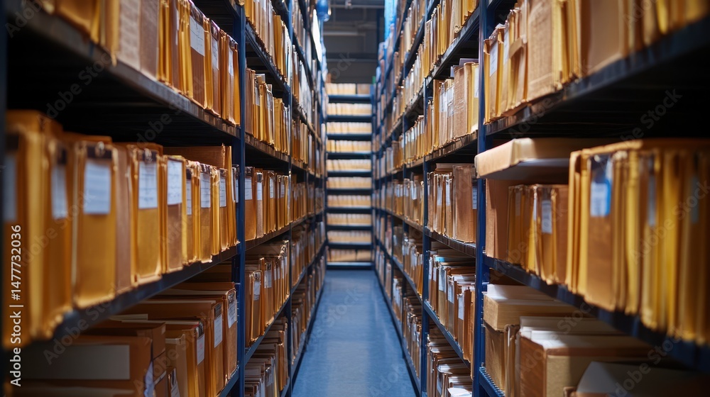 Fototapeta premium Digital Document Compliance Analytics: Data-driven insights optimize governance and ensure regulatory standards are consistently met.