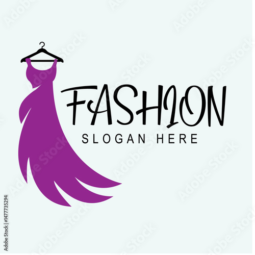 fashion logo vector , Dressing logo