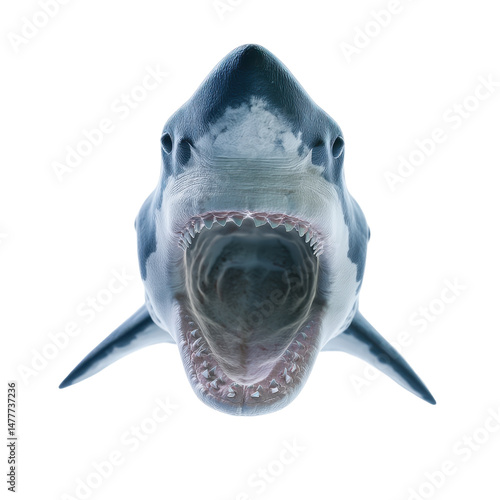 Mini shark, ultra realistic uhd photo, on transparent background