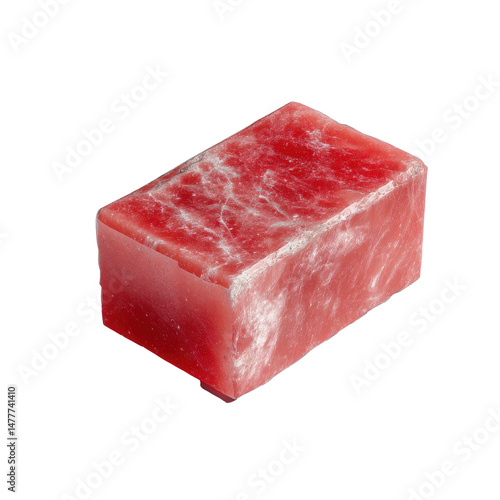 Mini soap bar, ultra realistic uhd photo, on transparent background