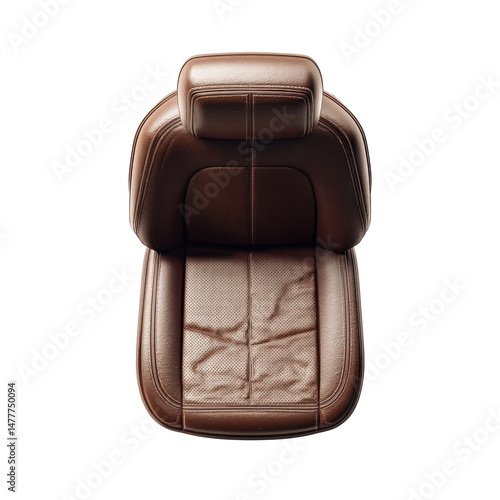 Model headrest, ultra realistic uhd photo, on transparent background