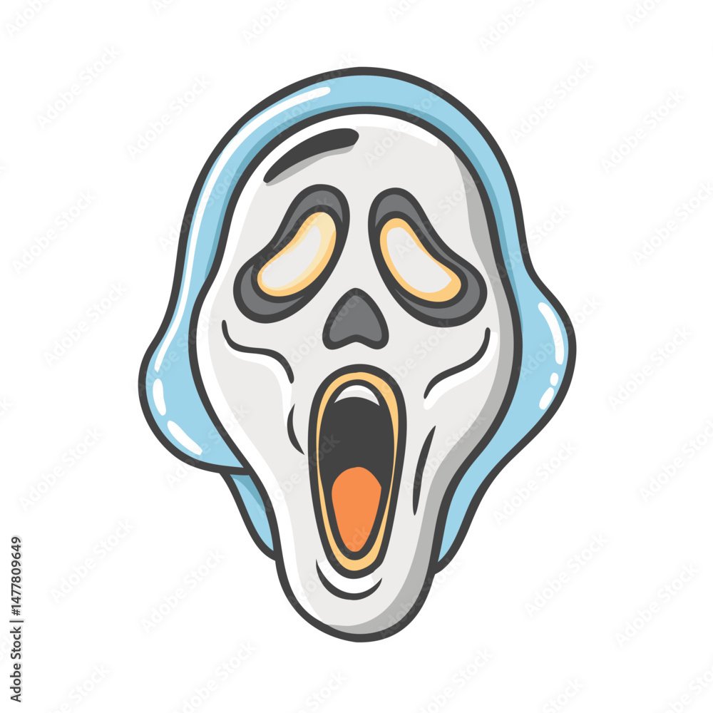 scream mask icon, scream mask vector illustration-simple illustration of scream mask, perfect for scream mask logos and icons scream mask icon, scream mask vector illustration-simple illustration of scream mask, perfect for scream mask logos and icons
