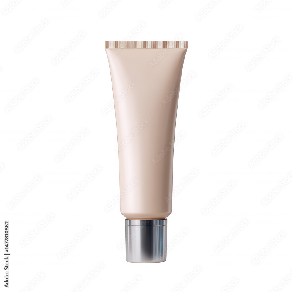 Cream tube mockup isolated on black background, perfect for cosmetic product promotion and branding concepts Cream tube mockup isolated on black background, perfect for cosmetic product promotion and branding concepts