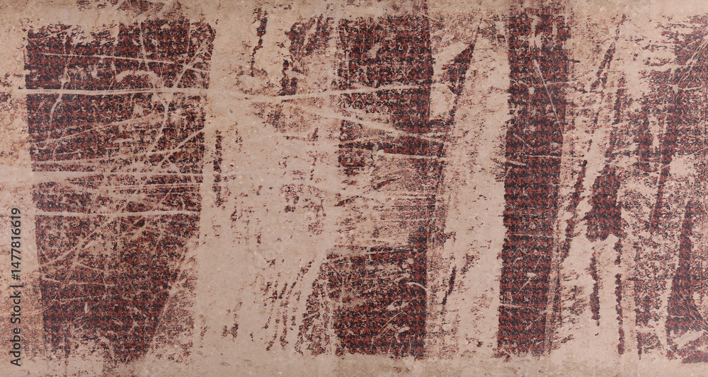 Fototapeta premium old worn brown leather background