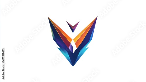 Free Download Abstract geometric logo design (2) - GFXLoad