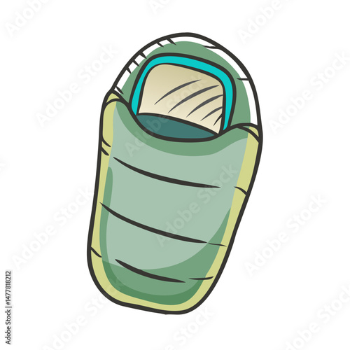 sleeping bag for mina tents icon, sleeping bag for mina tents vector illustration-simple illustration of sleeping bag for mina tents, perfect for sleeping bag for mina tents logos and icons