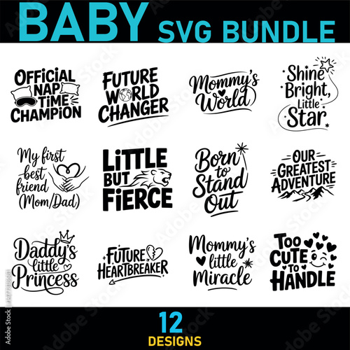 BABY svg bundle
