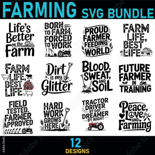 FARMING svg bundle