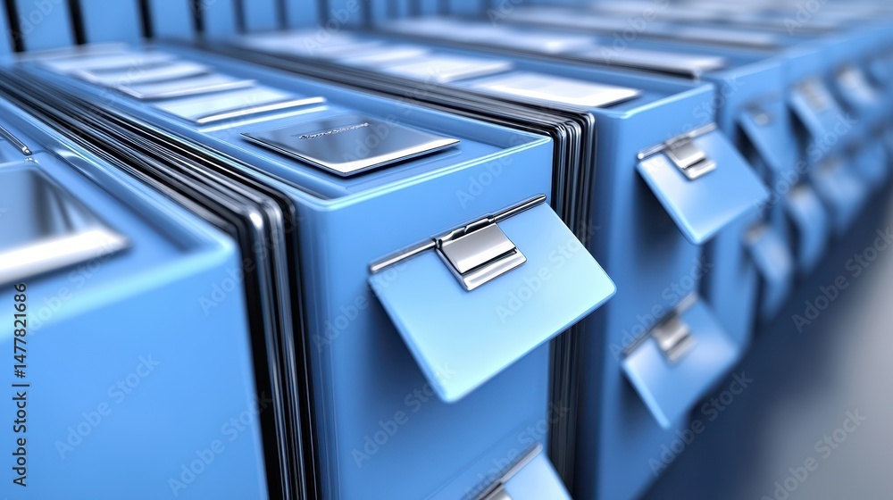 Fototapeta premium Sophisticated Document Organization Using Advanced Software Solutions highlights the use of cutting-edge software to enhance document management and streamline organizational processes.