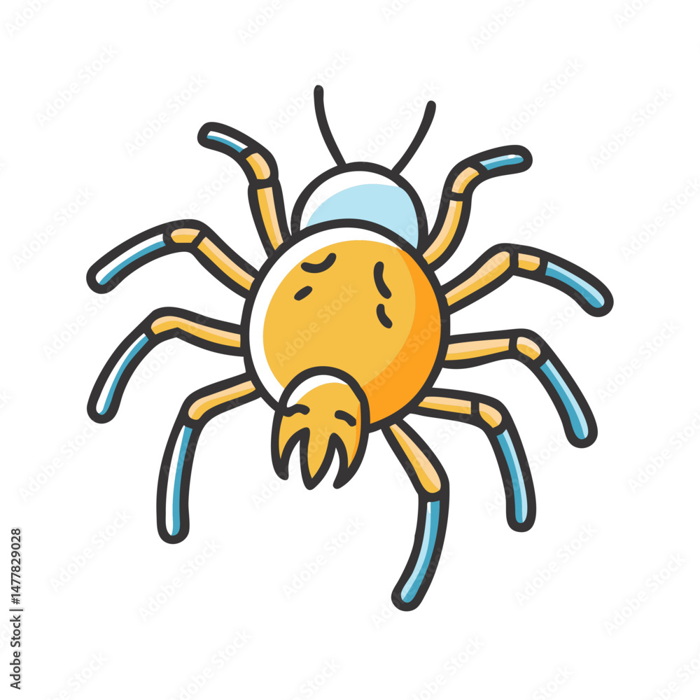 spider icon, spider vector illustration-simple illustration of spider, perfect for spider logos and icons spider icon, spider vector illustration-simple illustration of spider, perfect for spider logos and icons