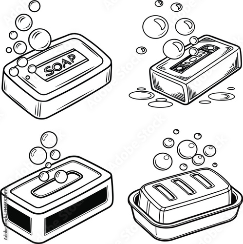 A vector illustration features an isolated retro electric toaster with toasted bread slices alongside colorful kitchen utensils and a cake, perfect for a breakfast meal at home