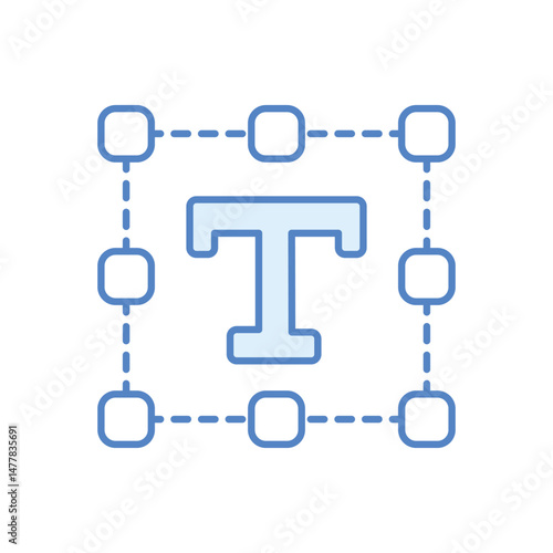 Text Tool Vector icon