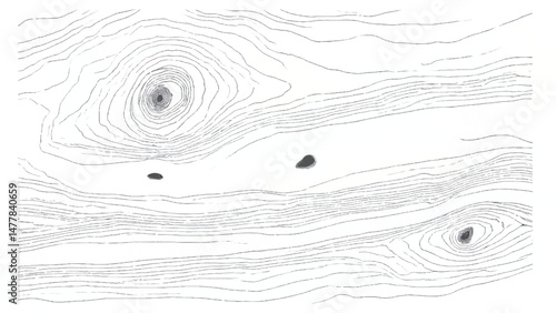 Wooden surface close-up with natural grain patterns. Wood grain background. Vector wood grain texture. 