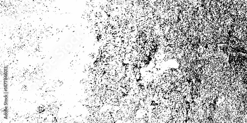 Abstract texture old damage dust particle dirty grainy on white background overlay vector textures.