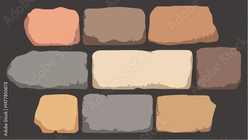 Brick wall background. Brick wall. A fragment of a brick wall background. Illustration of a brick wall.