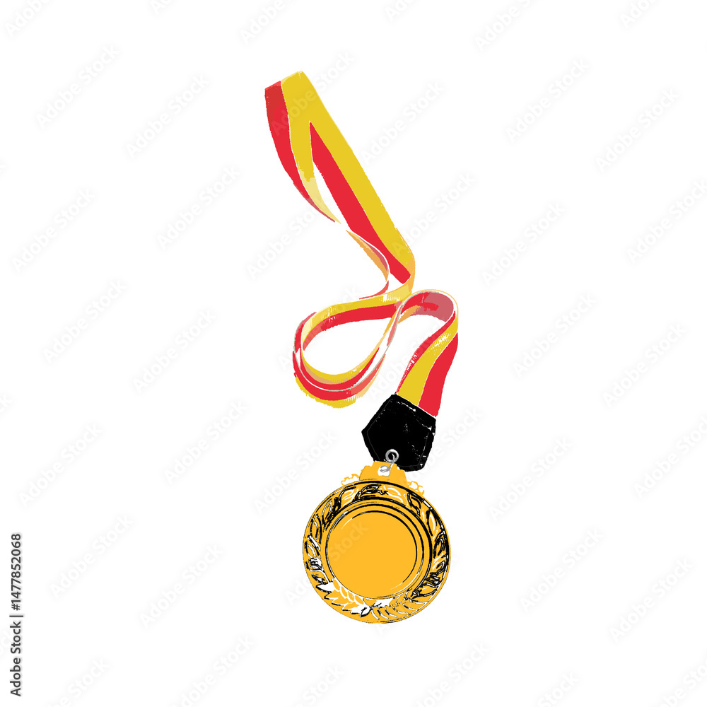gold medal isolated on white gold medal isolated on white