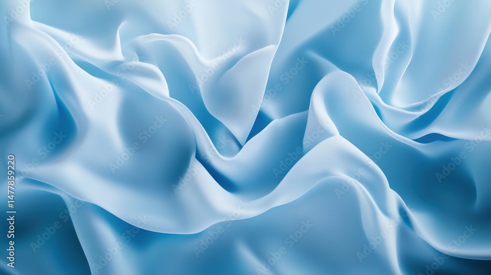 Obraz premium Abstract blue texture, soft gradient, soothing and calm background design.