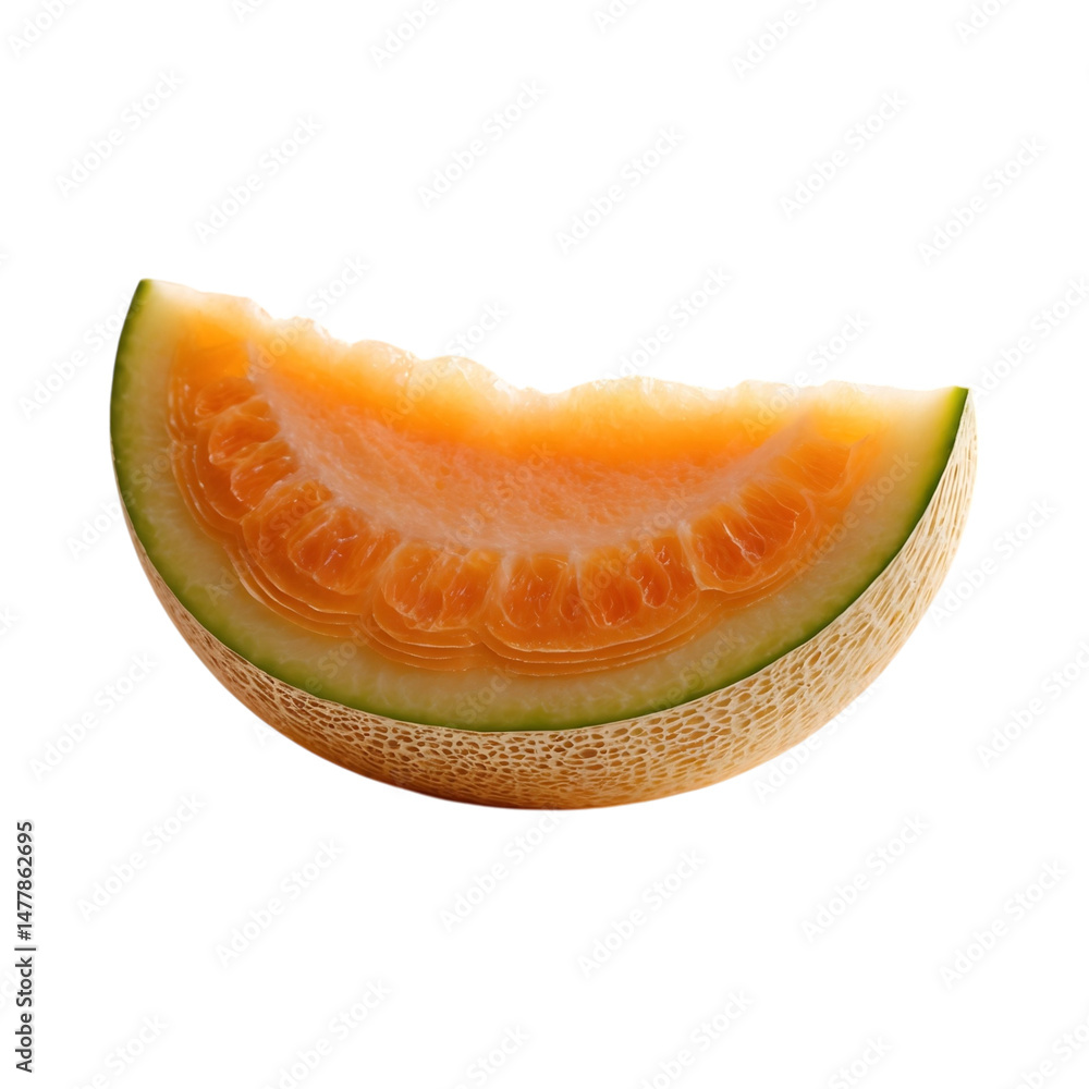 Cantaloupe Image with Transparent Background Cantaloupe Image with Transparent Background
