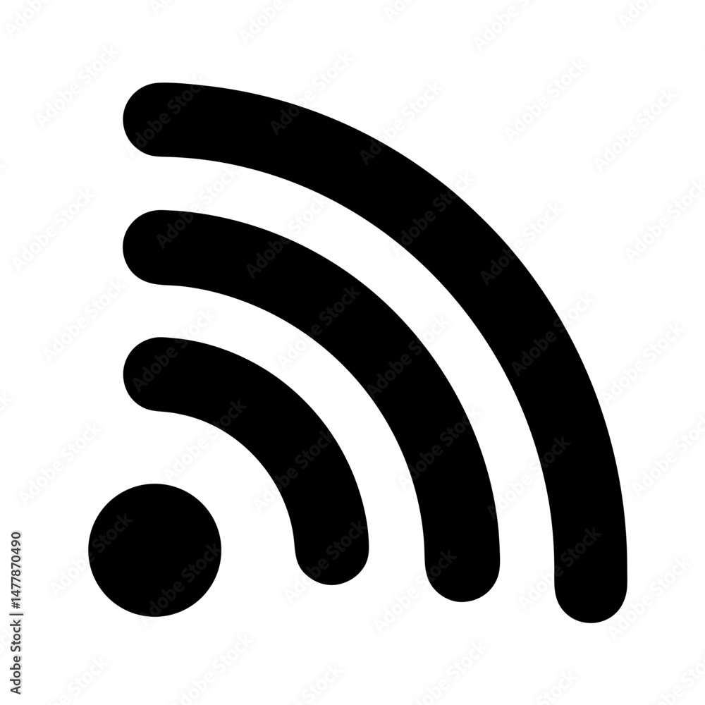 wi fi signal iconvector silhouette icon - perfect for electronics-themed crafts, decals, or SVG projects. wi fi signal iconvector silhouette icon - perfect for electronics-themed crafts, decals, or SVG projects.