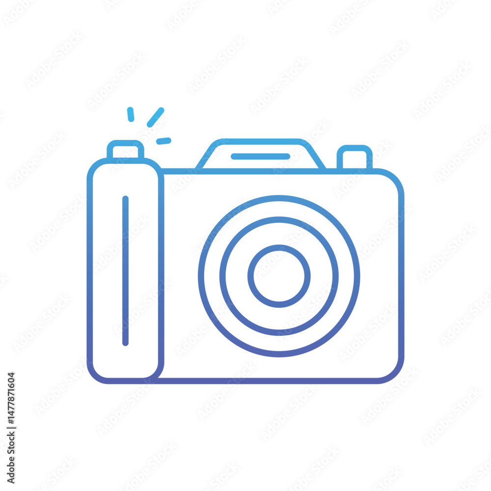 Digital Camera Vector icon Digital Camera Vector icon