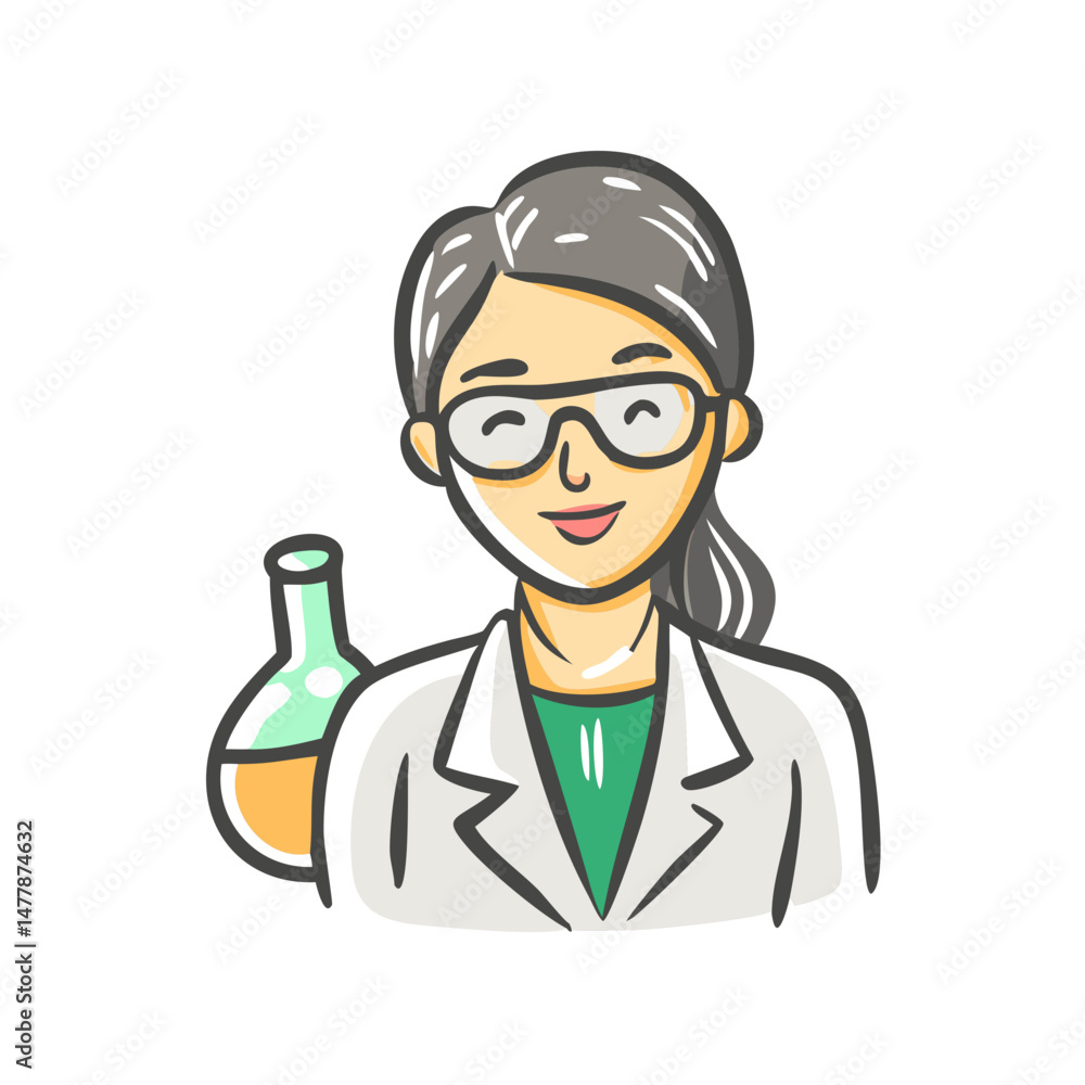 woman scientist icon, woman scientist vector illustration-simple illustration of woman scientist, perfect for woman scientist logos and icons woman scientist icon, woman scientist vector illustration-simple illustration of woman scientist, perfect for woman scientist logos and icons