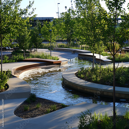 Beautiful terrace overlooking mountains with infinity pool high resolution picture