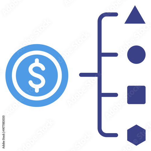 Cost Allocation Icon