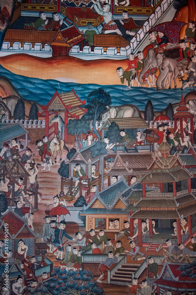 Obraz premium THAILAND NAN WAT MING MUEANG